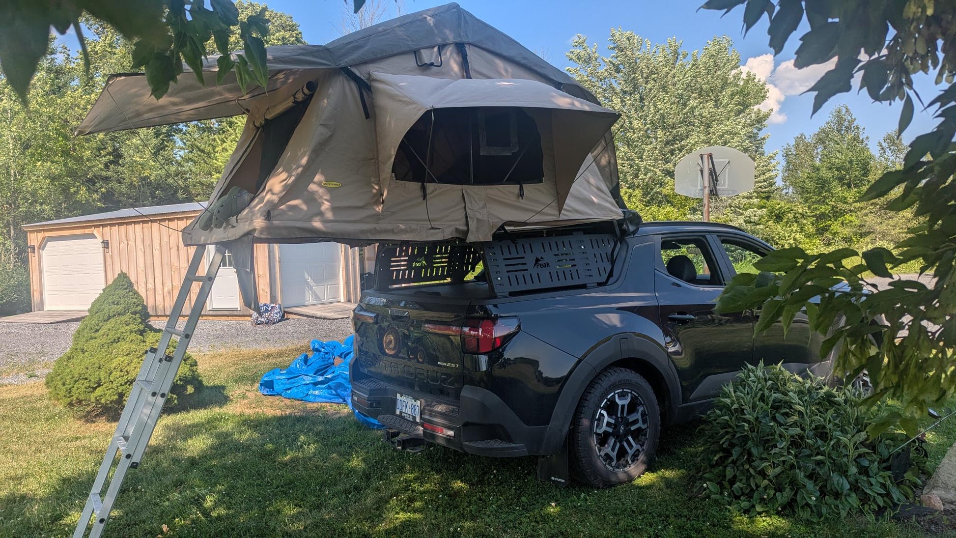 Hyundai Santa Cruz Bed Rack