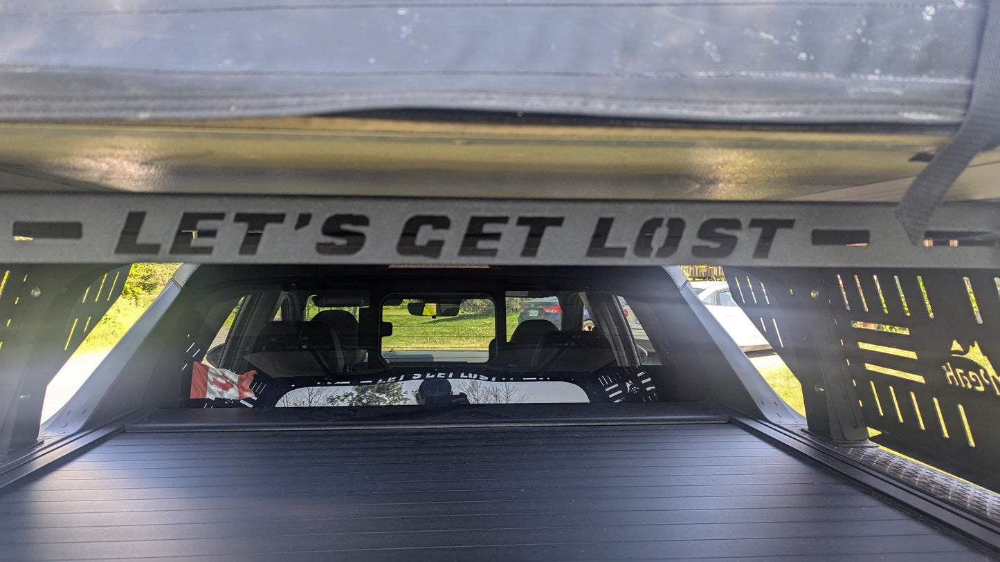 Hyundai Santa Cruz Adjustable bed rack
