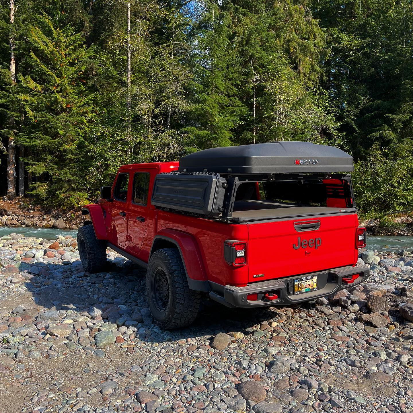 jeep gladiator tent rack Jeep Gladiator Bed Rack | Heavy-Duty Bed Rack | Peak Offroad